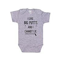 Golf Onesie For Babies/I Like Big Putts And I Cannot Lie/Funny Newborn Outfit
