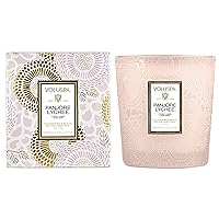 Voluspa Panjore Lychee Classic Glass Boxed Candle, 9 Ounces