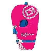 O'Brien Infant Baby Safe Type 2 CGA Life Jacket, Pink (0-30lbs)