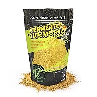 Turmeric Plus for Dogs - Tasty Powdered Ginger & Fermented Turmeric Dog Food Topper - Supports Joint Inflammation, Allergies, Gut and Digestion - Helps Reduce Swelling(5.25 oz)