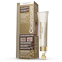 Cicatricure Gold Lift Dual Contour Eye and Lip Wrinkle Cream, Anti Aging Skin Care to Reduce Dark Circles, Puffiness & Expression Lines, 0.5 Ounce