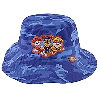 Nickelodeon Boys' Bucket Baseball Cap, Paw Patrol Heroes Toddler Sun Hat for Ages 2-4