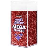 Hemway MEGA Craft Glitter Shaker Bulk Glitter for Nails, Resin, Tumbler, Arts, Crafts, Epoxy and Moulds 425g / 15oz - Ultrafine (1/128
