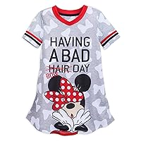 Disney Minnie Mouse Bow Hair Day Nightshirt for Girls Multi