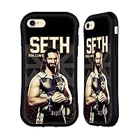 Head Case Designs Officially Licensed WWE Seth Rollins Superstars Hybrid Case Compatible with Apple iPhone 7/8 / SE 2020 & 2022