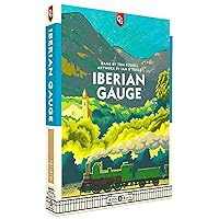 Iberian Gauge, Strategy Board Game, Game of Simple Rules with Varied Strategies, 60 Minute Play Time, 3 to 5 Players, Ages 12 and Up