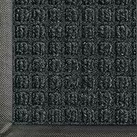 WaterHog Commercial-Grade Entrance Mat, Indoor/Outdoor Floor Mat 6' Length x 4' Width, Charcoal by M+A Matting