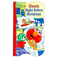 Elmo's Night Before Christmas - Shaped Board Book