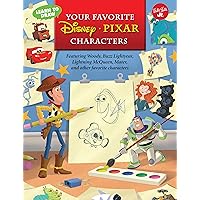 Walter Foster Jr Learn to Draw Your Favorite Disney Pixar Characters Book