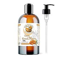 Organic Sea Buckthorn Oil for Face 16oz - Embrace the Power of Nature, Enriched with Vitamins, Flavonoids & Omega-7, Truly Transcendent Care