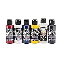 Wicked Colors W110-00 2-Ounce Wicked Detail Sampler Set Airbrush