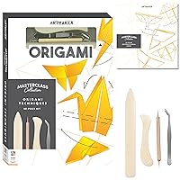 Hinkler Art Maker Masterclass Collection: Origami Techniques Kit - Beginner to Advanced Origami - Japanese Art - Origami Guide - Craft Kits - Arts and Craft for Adults