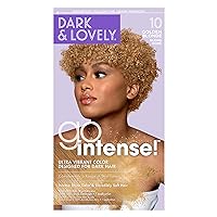 SoftSheen-Carson Dark and Lovely Ultra Vibrant Permanent Hair Color Go Intense Hair Dye for Dark Hair with Olive Oil for Shine and Softness, Golden Blonde