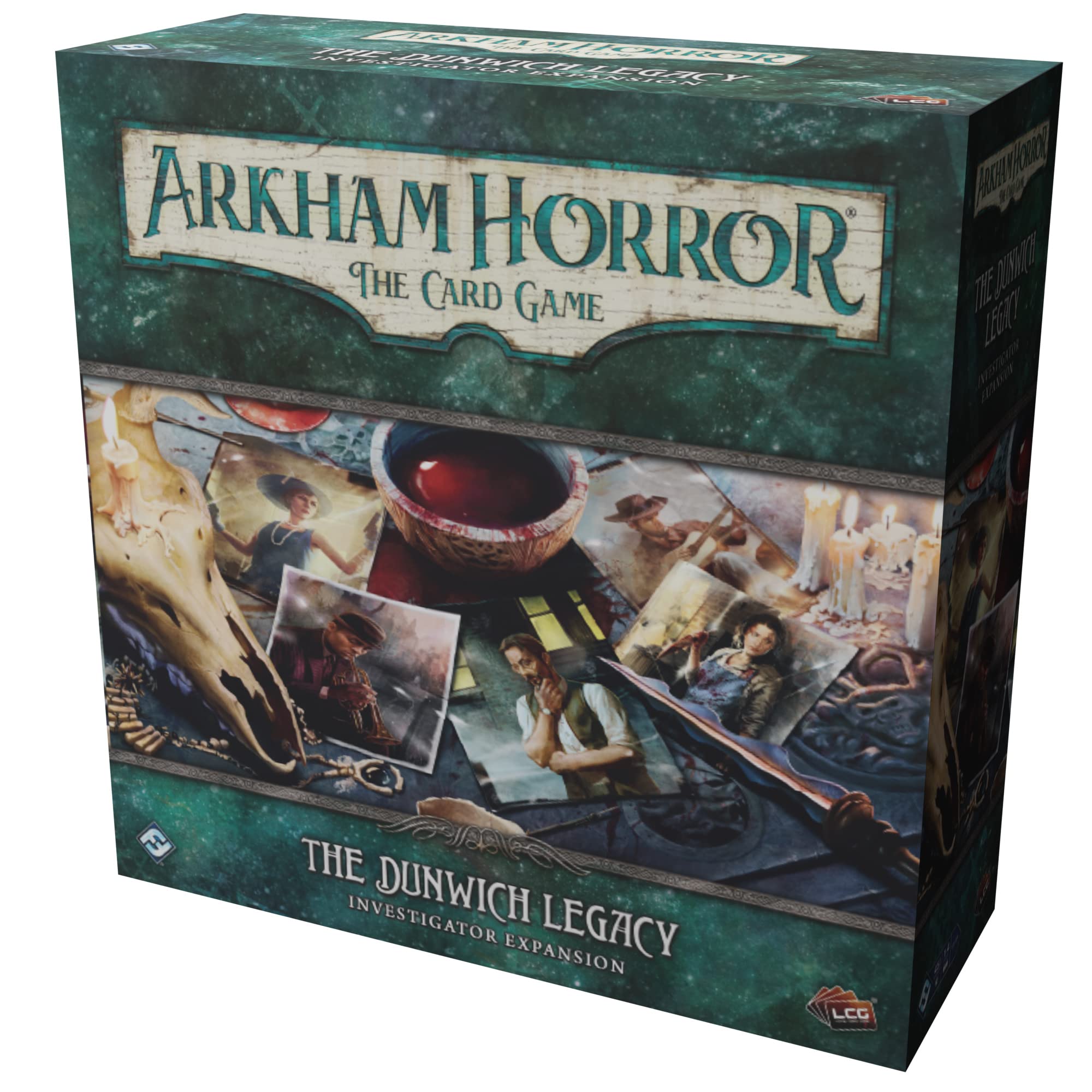 Fantasy Flight Games Arkham Horror The Card Game The Dunwich Legacy Investigator Expansion | Horror Game | Cooperative Mystery Game | Ages 14+ | 1-2 Players | Avg. Playtime 1-2 Hours | Made