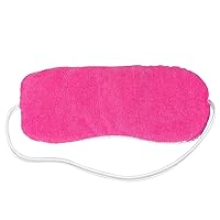 Bed Buddy Aromatherapy Eye Mask with Warm and Cold Therapy for Stress Relief - Microwave-Safe Eye Pillow & Sleep Mask, Pink, Lavender & Rose Scented