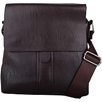 Mens Soft Genuine Leather Medium Professional Work/Travel Bag