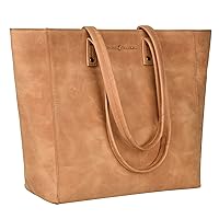 Gift For Mothers Day Alexis Leather Tote/Top Handle Shoulder Bag for Women