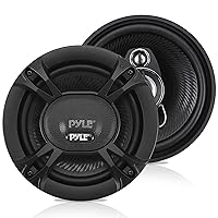 Pyle 3-Way Universal Car Stereo Speakers-240W 5.25