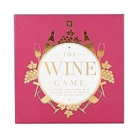 Talking Tables Wine Themed Trivia Board Game | Games Night | Adults, After Dinner Party, Table Game, General Knowledge, Wines Lover, Alcohol, Bottle, Drinking, Christmas, Birthday, Present (WINE-GAME)