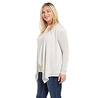 Volcom Women's Go Go Wrap Open Front Cardigan Sweater (Regular & Plus Size)