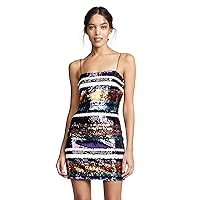LIKELY Women's Braelynn Sequin Striped Cocktail Dress