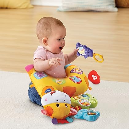 VTech Tummy Time Discovery Pillow 3.94 x 15.75 x 27.17 inches
