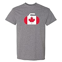 National Curling Stone Rock Flag - Winter Sports T-Shirt