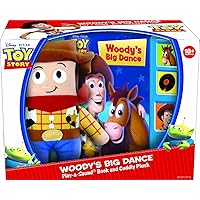 Toy Story Woody's Big Dance Play-a-sound Book and Cuddly Woody