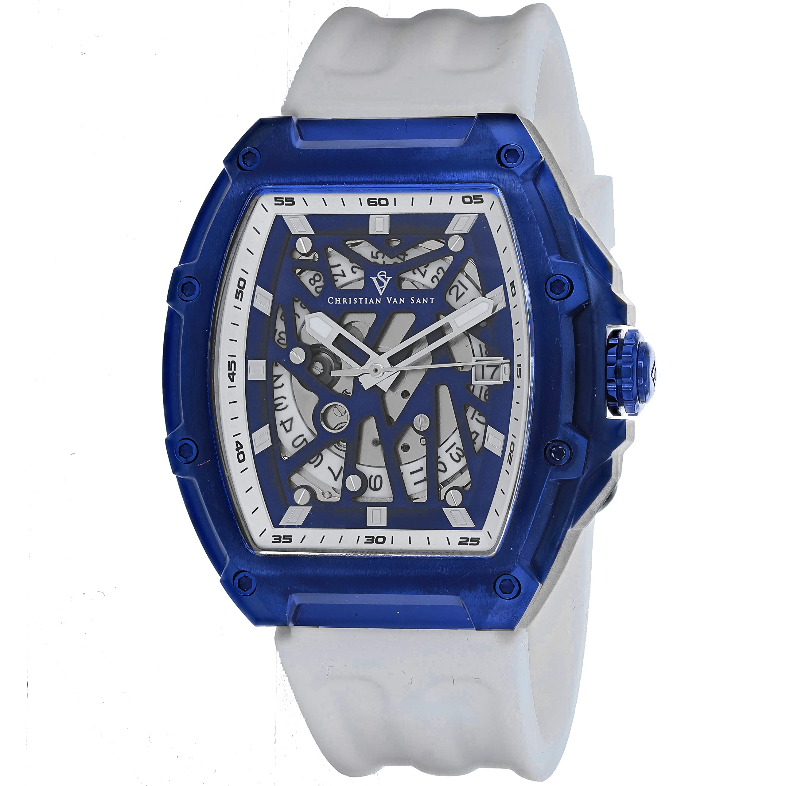 Christian Van Sant Odyssey Watch | Blue Dial Watch (Model:CV6199)