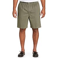 Harbor Bay by DXL Men's Big and Tall Elastic-Waist Shorts