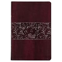 The Passion Translation New Testament, Burgundy, Large Print (Faux Leather) – In-Depth Bible with Psalms, Proverbs, and Song of Songs, Makes a Great Gift for Confirmation, Holidays, and More
