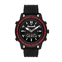 Skechers Men's Quartz Lightweight Analog Digital Watch