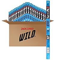 Jack Link's Wild Beef Sticks, Mild – Protein Snack, Meat Stick with 14g of Protein, 2.2 oz. (Pack of 24)