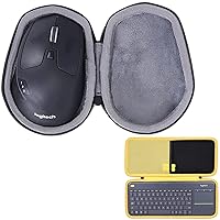 Hard Case for Logitech M720 Triathalon Mouse + K400 Plus Keyboard