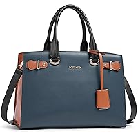 BOSTANTEN Women Leather Handbag Designer Satchel Purses Top Handle Shoulder Totes Crossbody Bag