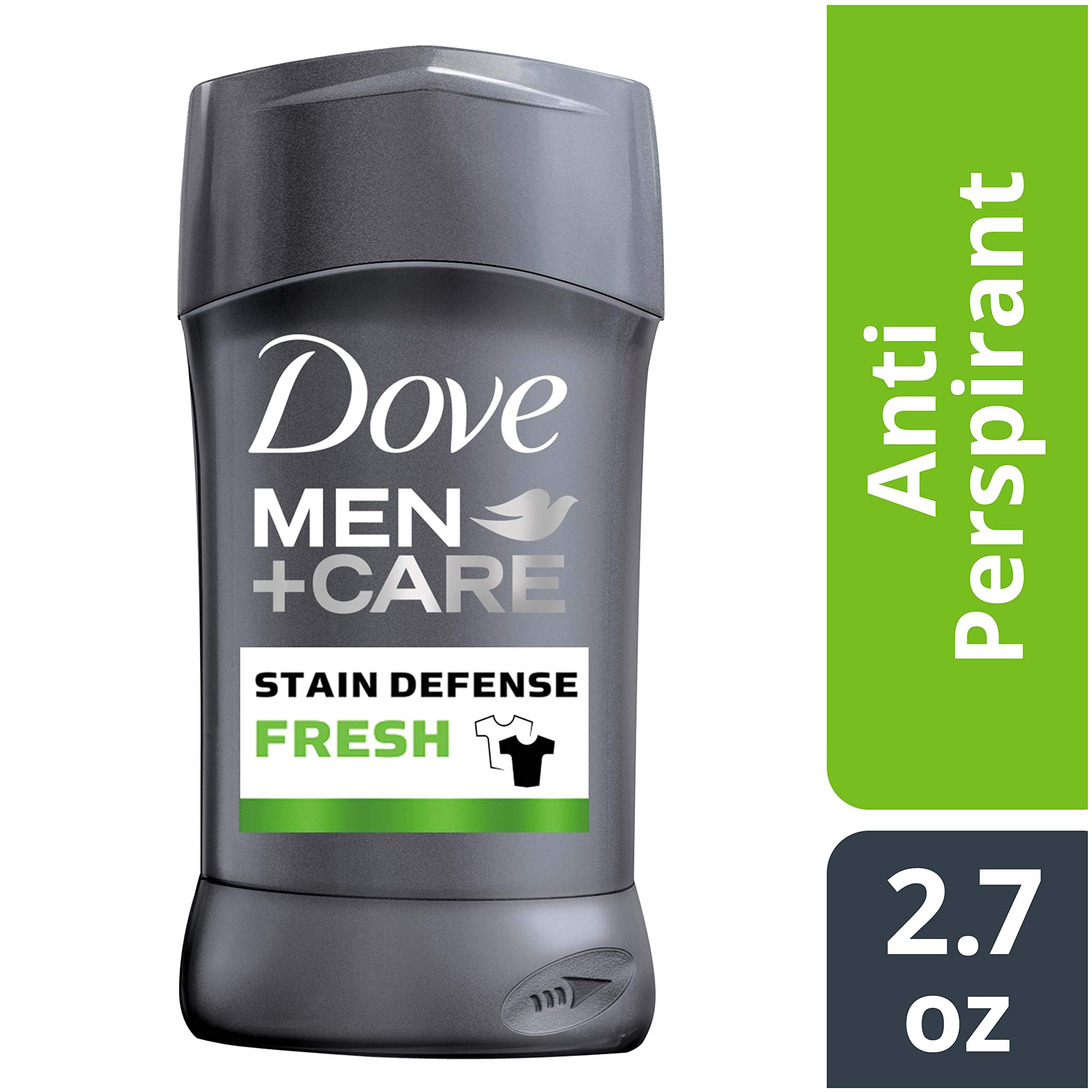 Dove Men+Care No White Marks Antiperspirant Stick, Invisible Fresh, 2.7 Ounce