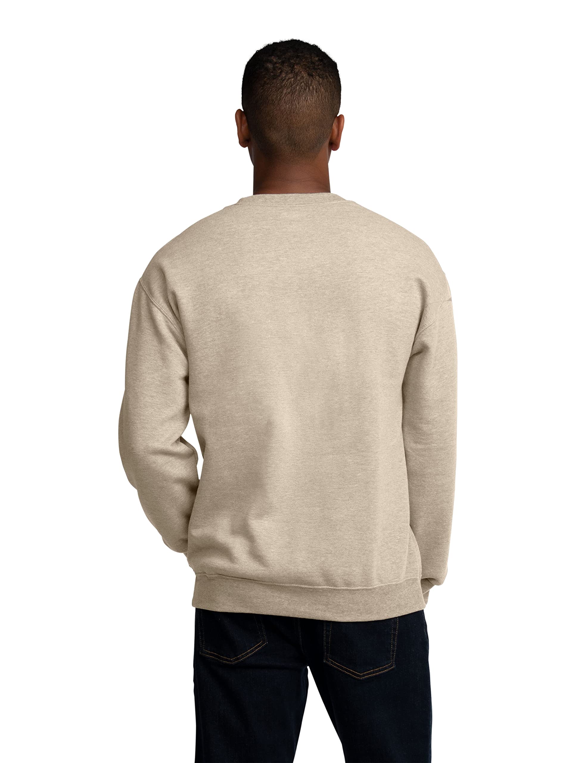 Fruit of the Loom Eversoft Fleece Sweatshirts, Crewneck & Quarter Zips, Moisture Wicking & Breathable, Sizes S-4X