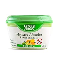 Citrus Magic Moisture and Odor, Fresh Citrus, 12.8-Ounce, 12.8 oz, Green
