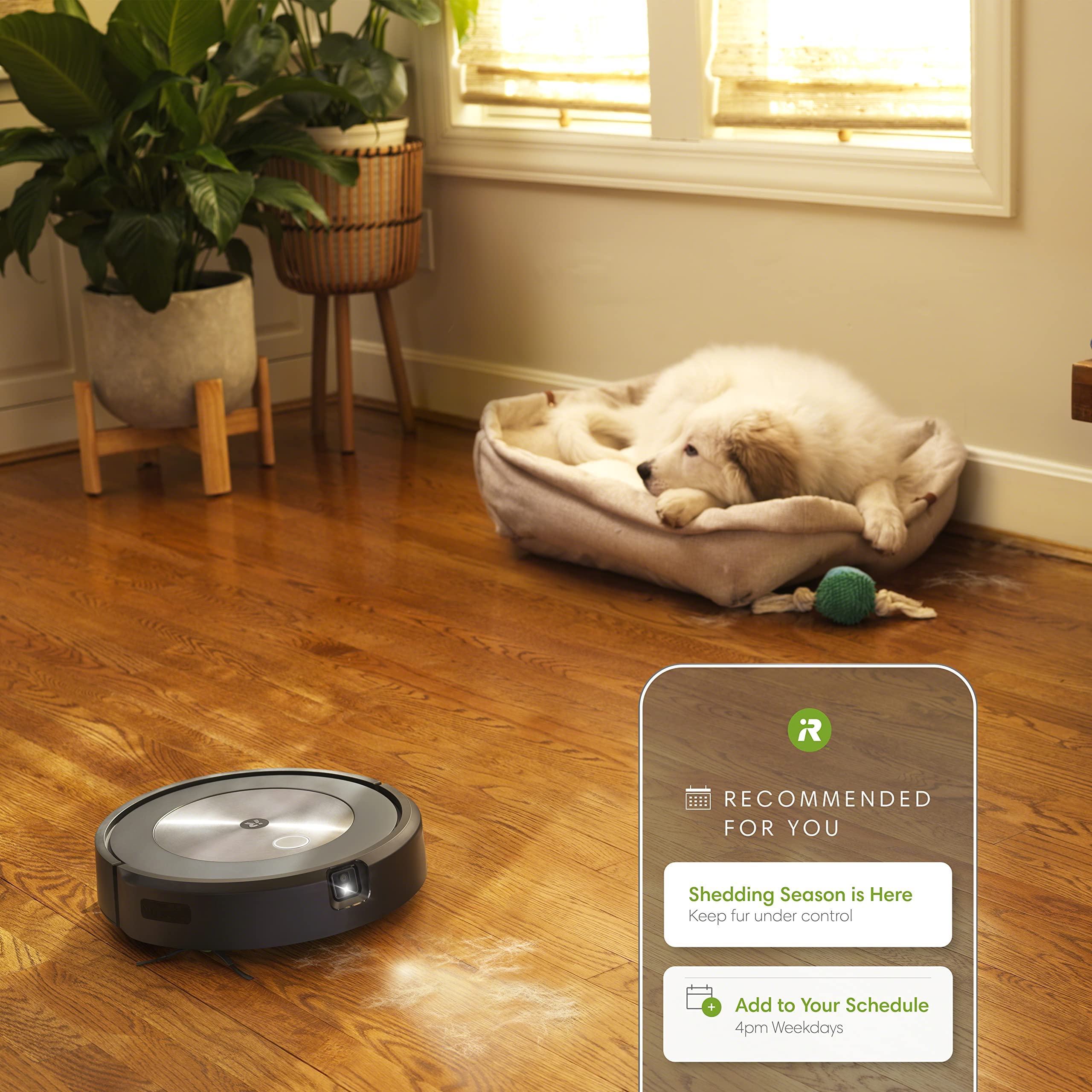 Mua iRobot Roomba j7+ (7550) Self-Emptying Robot Vacuum – Identifies and  avoids obstacles like pet waste & cords, Empties itself for 60 days, Smart  Mapping, Works with Alexa, Ideal for Pet Hair,