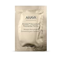 AHAVA Osmoter Concentrate Reviving Eye Patches - Hydrogel patches for youthful & rested eyes, reduces wrinkles, fatigue signs & fine lines, enhances radiance, with Osmoter X3 & Niacinamide, 6 packs