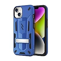 ZIZO Transform Series for iPhone 14 (6.1) Case - Rugged Dual-Layer Protection with Kickstand - Blue