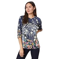 Johnny Was Women's The Janie Favorite Puff Sleeve Top, Multi