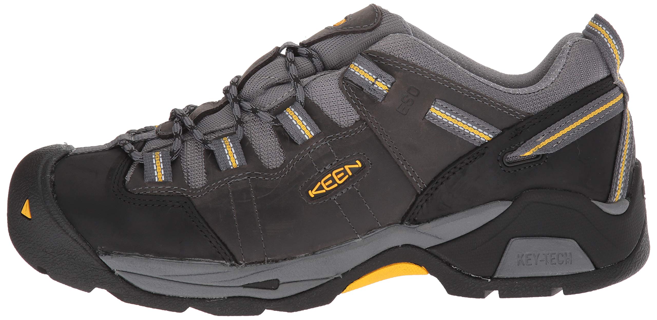 KEEN Utility Men's Detroit Xt ESD Low Height Leather Soft Toe Work Shoes