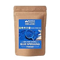 Organic Blue Spirulina Powder 100% Pure Natural 300 Gram / 10.58 oz