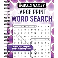 Brain Games - Large Print Word Search (Swirls) Brain Games - Large Print Word Search (Swirls) Spiral-bound