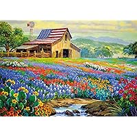 Buffalo Games - Glory Never Fades - 500 Piece Jigsaw Puzzle for Adults Challenging Puzzle Perfect for Game Nights - 500 Piece Finished Size is 21.25 x 15.00