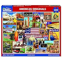 White Mountain Puzzles - American Originals - 1000 Piece Jigsaw Puzzle for Adults