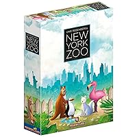 New York Zoo, Strategy Board Game, Build Your Own Zoo, Easy to Learn, 1 to 5 Players, 60 Minute Play Time, for Ages 10 and Up