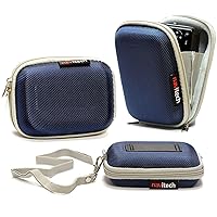 Blue Shockproof Camera Case Compatible With Sony DSC-HX99 Compact Digital 18.2 MP Camera