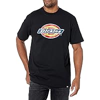 Dickies Men's Big & Tall Short Sleeve Tri-Color Logo Graphic T-Shirt